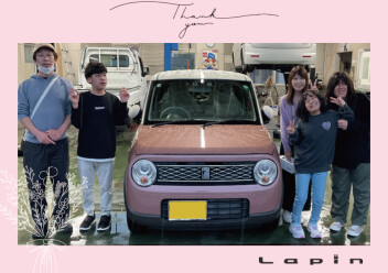 K様ラパン納車☆彡